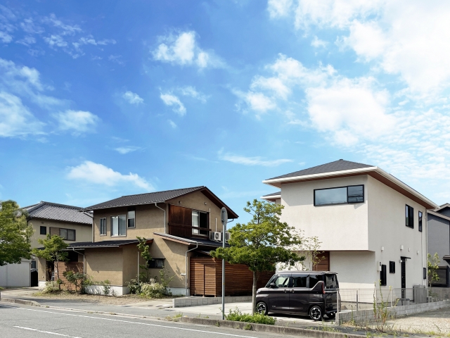 複数の戸建て住宅の画像