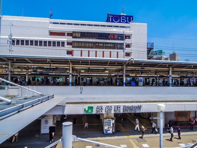 船橋駅の外観